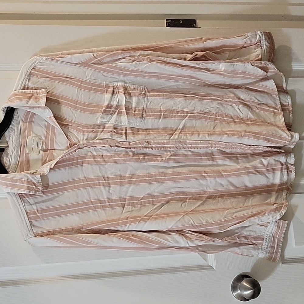 ■ AE boyfriend fit button down